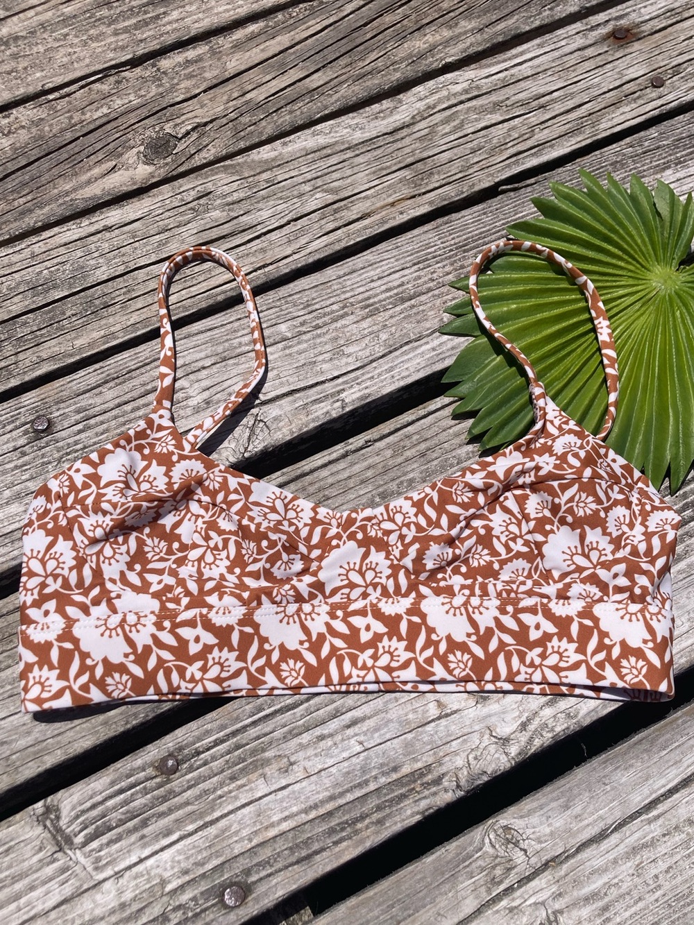 ACACIA - Paisley Bikini Top in Autumn - S